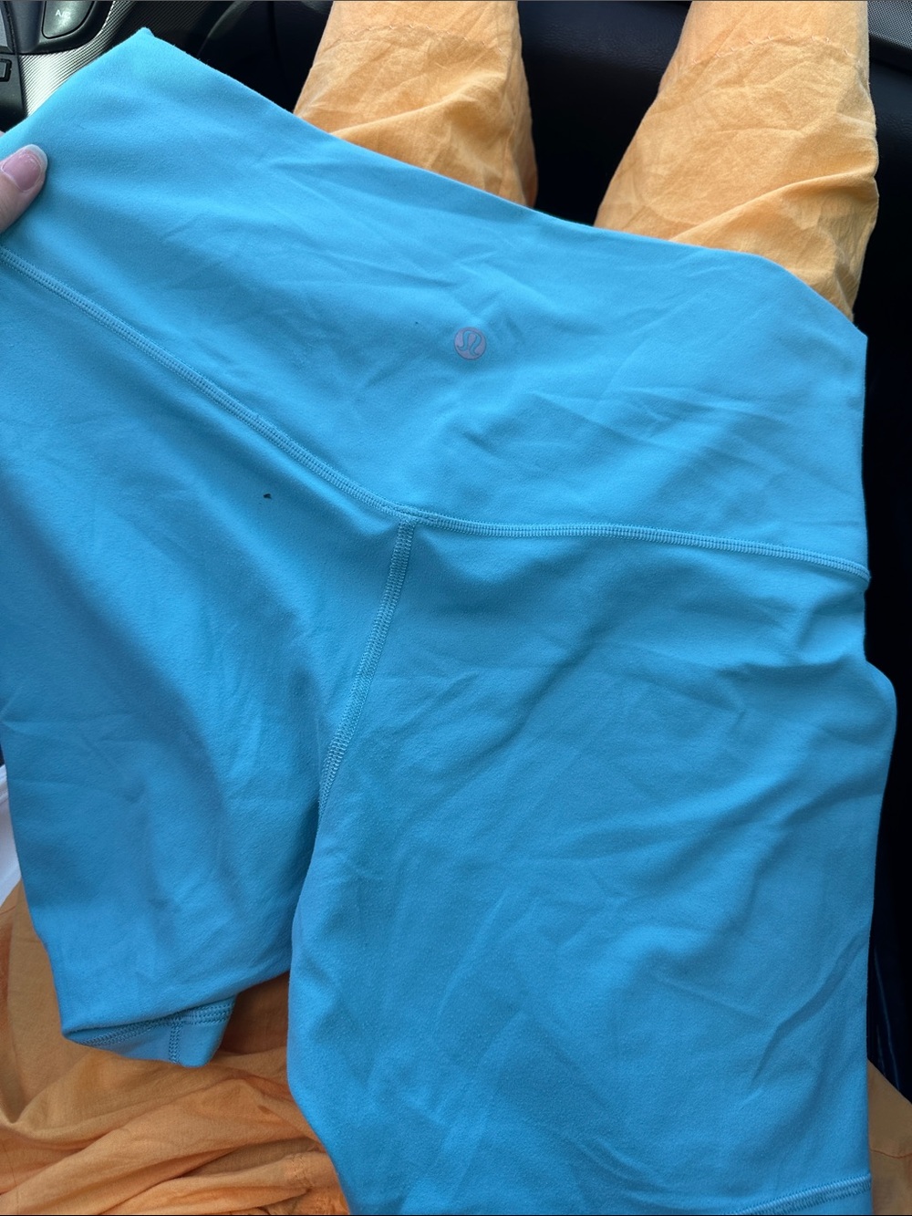 lululemon athletica align' Turquoise Athletic shorts